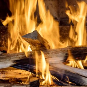 %Title% | Sureglow Stove &Amp; Chimney wood logs on fire