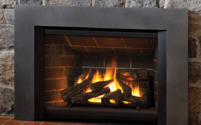 What is a prefabricated fireplace?