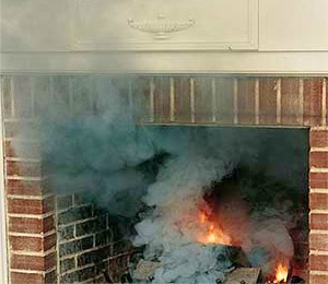 smokey fireplace in kansas city